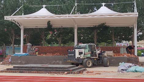 張拉膜結構景觀